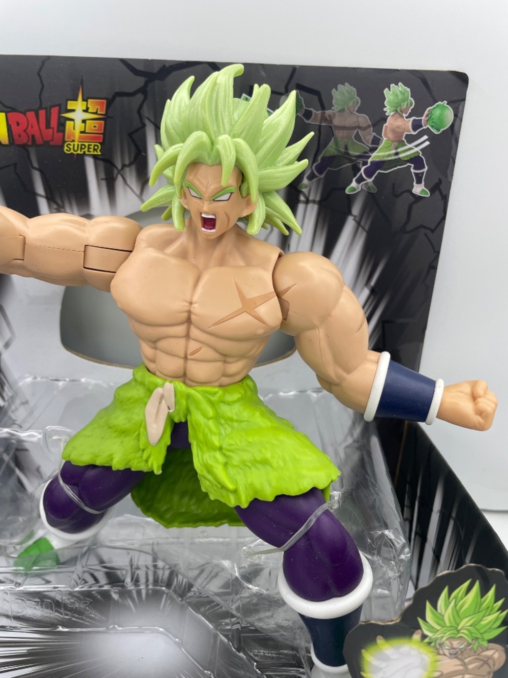 Dragon Ball super Saiyan Broly action figure Attack Collection - Picture 3 of 11